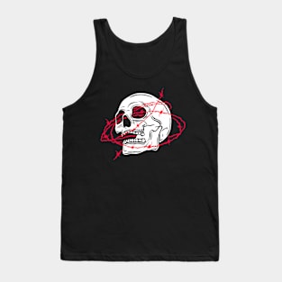 Skull wire Tank Top